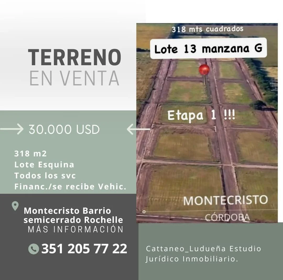 Terreno en venta en barrio semi cerrado La Rochelle - Imagen 3