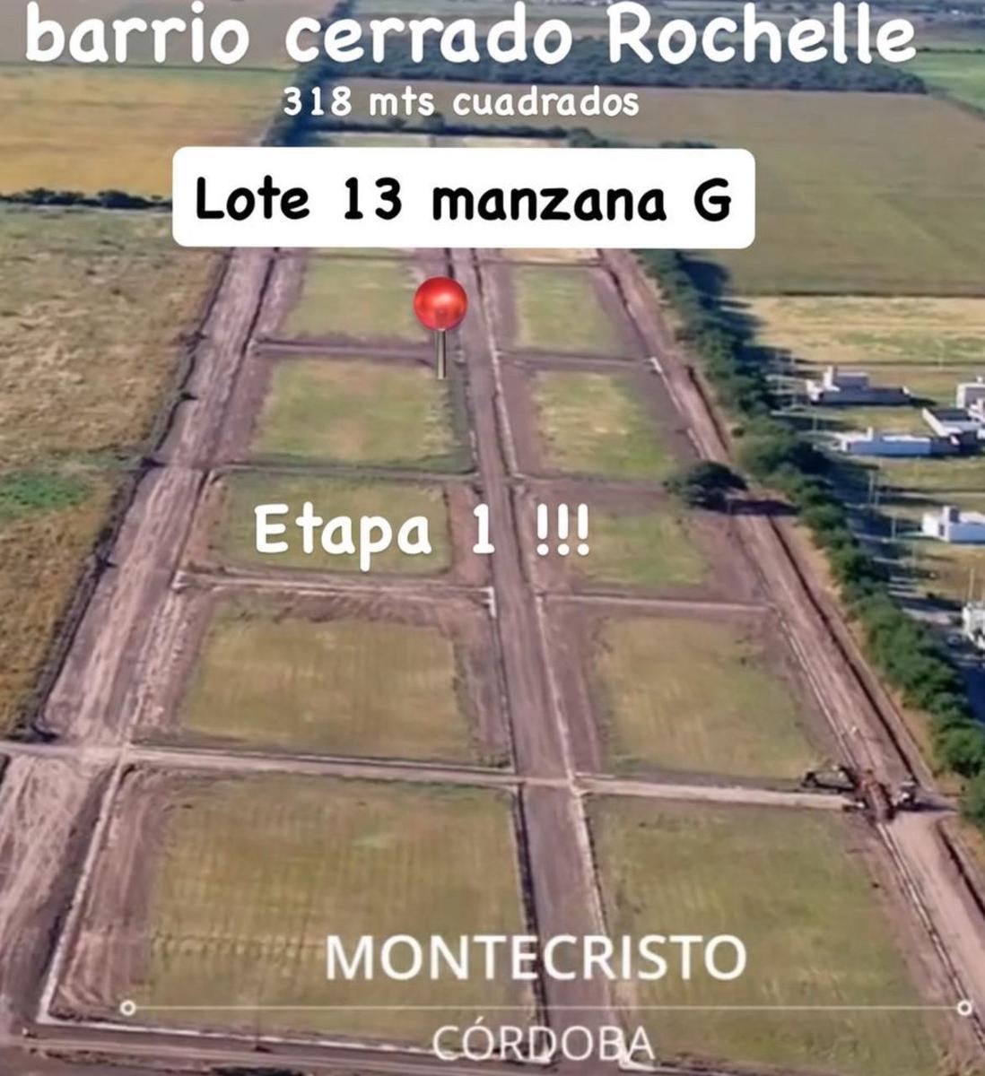 Terreno en venta en barrio semi cerrado La Rochelle